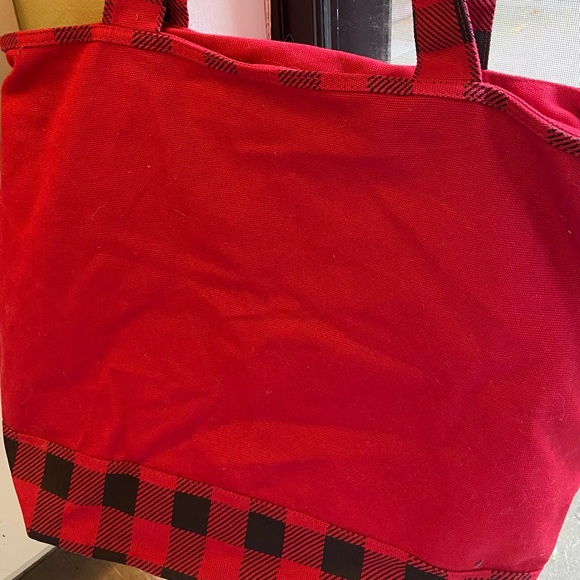 Collectible Disney Mickey Mouse and Minnie Mouse Christmas Tote Bag - Picture 3 of 3